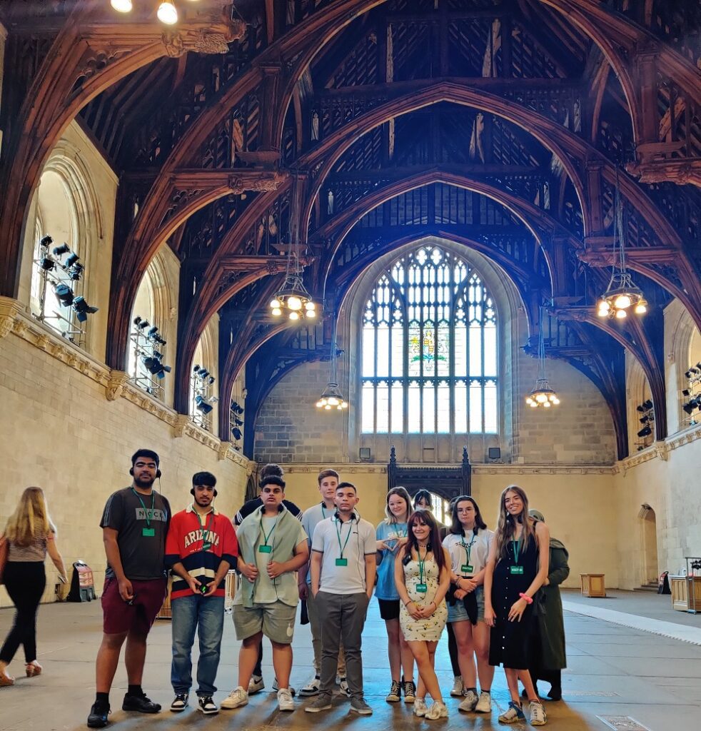 Leeds Sixth Form College students at Hampton Court Palace