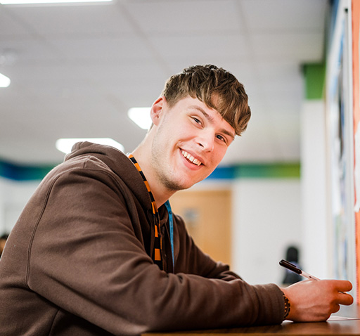 Leeds Sixth Form College student Matthew Holdon